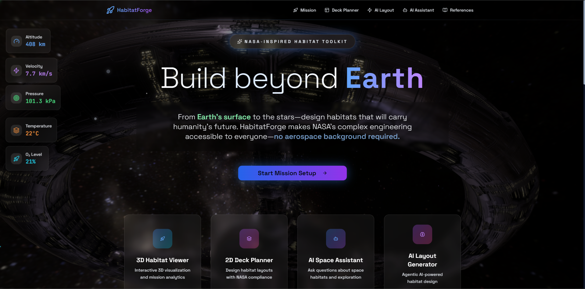 HabitatForge screenshot 1